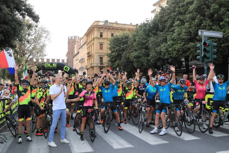 Granfondo Alé La Merckx, vittoria a Pisani fra gli uomini e Ciuffini per le donne
